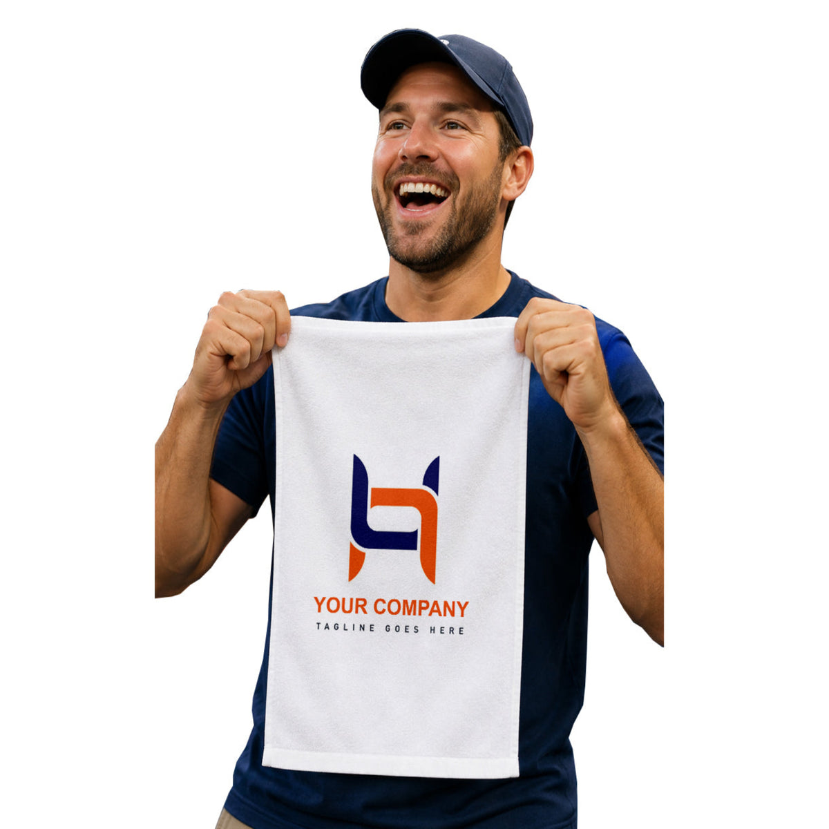Custom Promotional Towel | 11x18 Sports Rally | Personalized Event Giveaway
