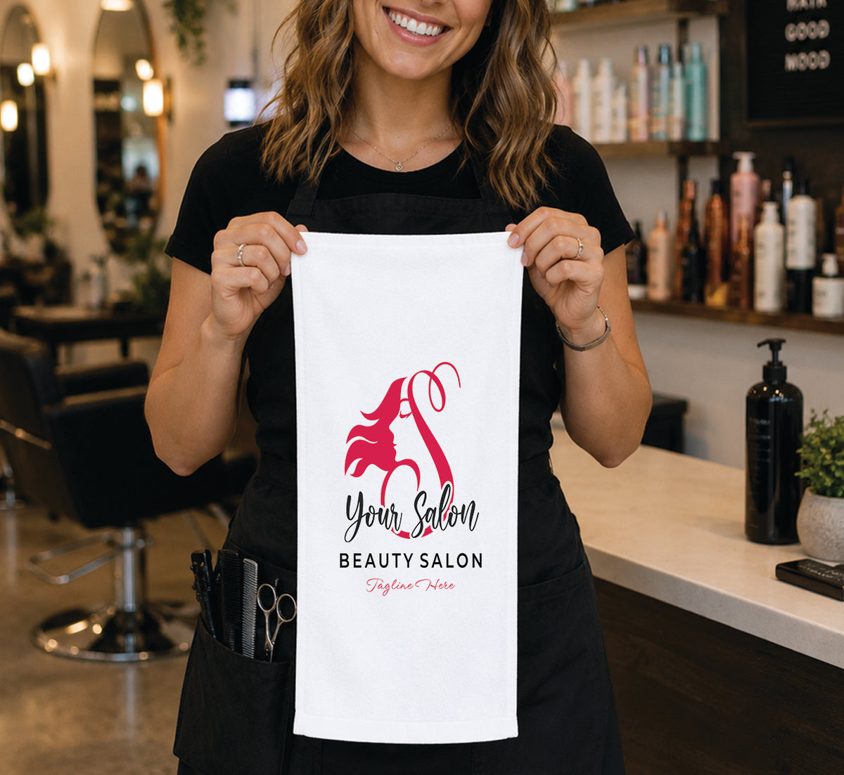 Custom Promotional Towel | 11x18 Sports Rally | Personalized Event Giveaway