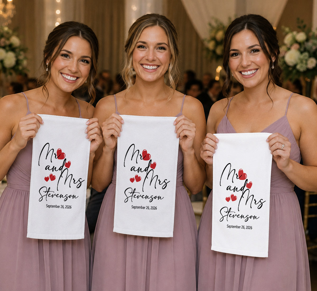 Custom Promotional Towel | 11x18 Sports Rally | Personalized Event Giveaway