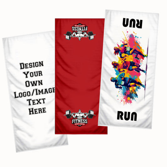 Custom Cooling Towel | Personalized Logo, Text & Graphic