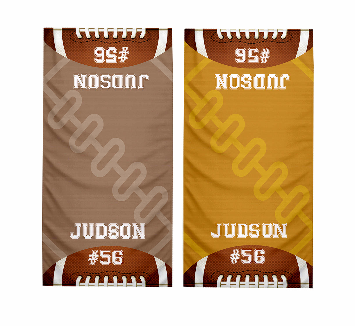Personalized Football Player Cooling Sports Towel | Name and Number