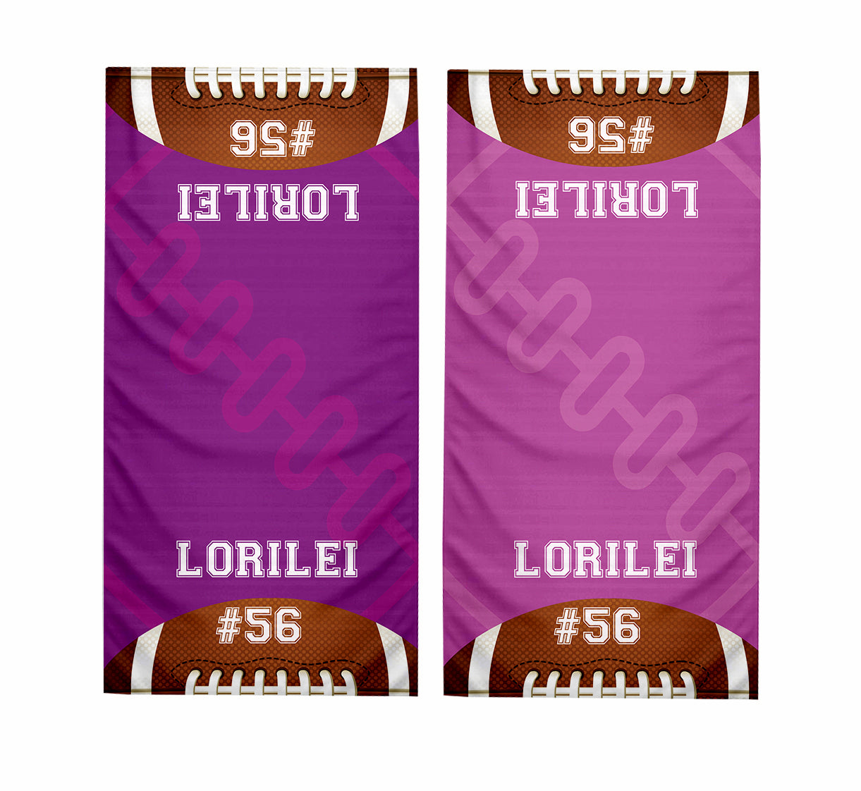 Personalized Football Player Cooling Sports Towel | Name and Number