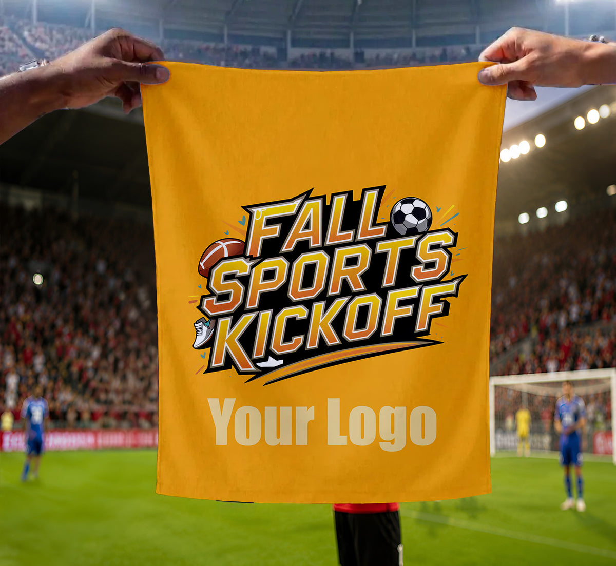 Custom Rally Towel | Personalized Logo for Any Sport or Event