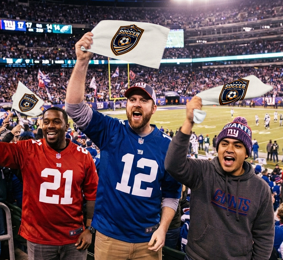 Custom Rally Towel | Personalized Logo for Any Sport or Event