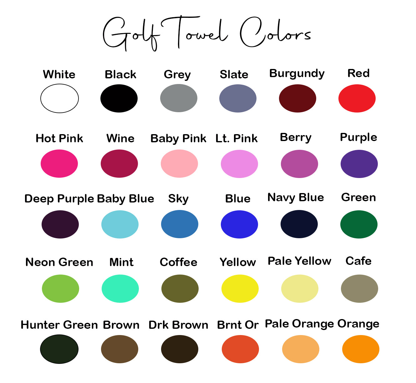 Custom It Takes Balls to Golf Towel