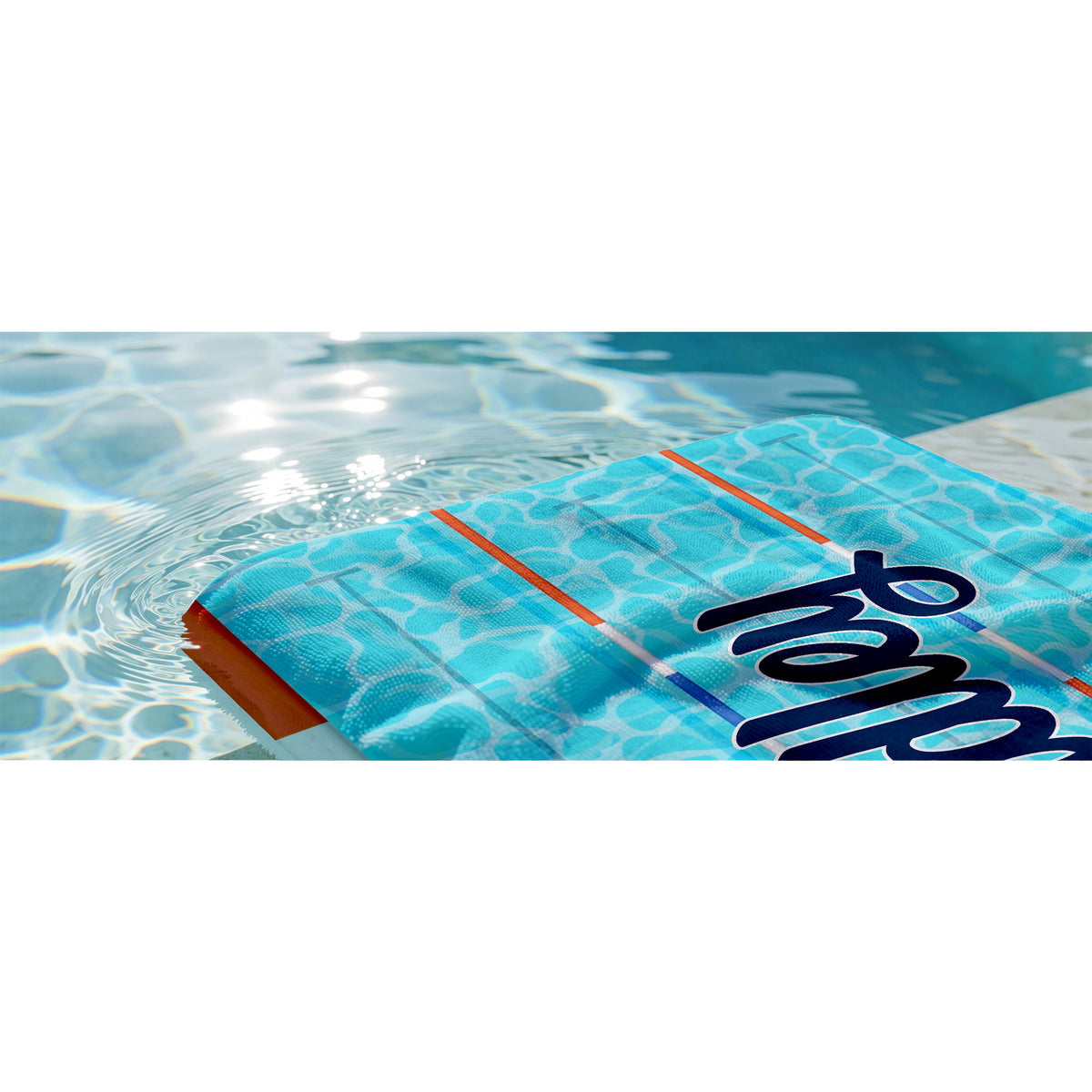 Personalized Swim Lane Towel with Name, Custom Olympia Pool Beach Towel, Swimmer Gift