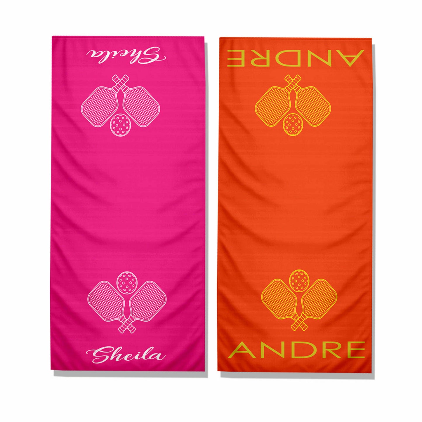 Personalized Pickleball Cooling Sports Towel with Name
