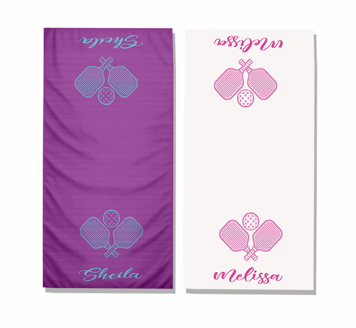 Personalized Pickleball Cooling Sports Towel with Name