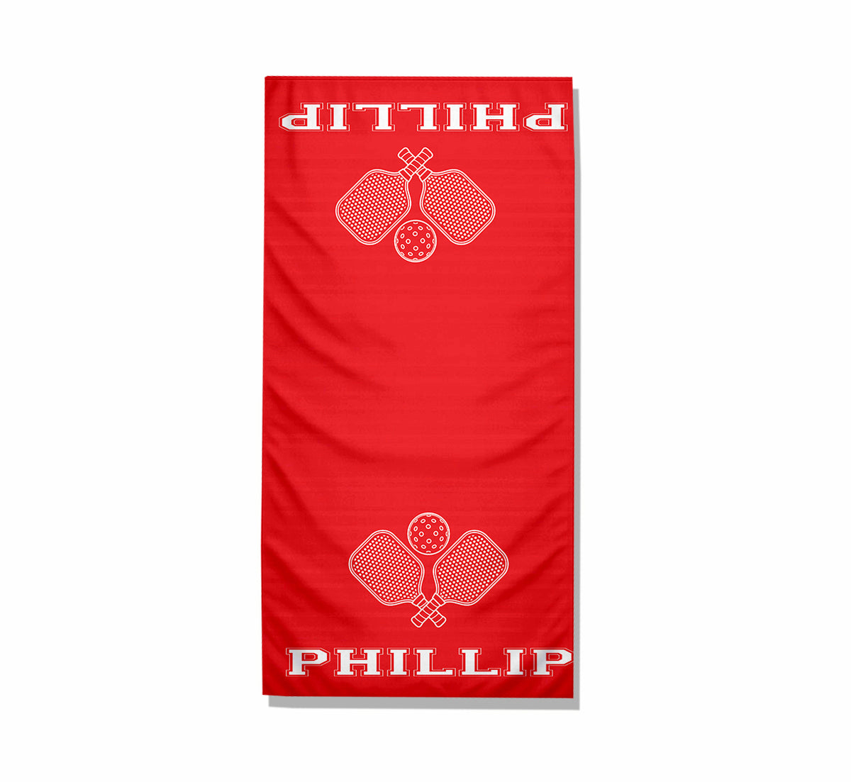 Personalized Pickleball Cooling Sports Towel with Name
