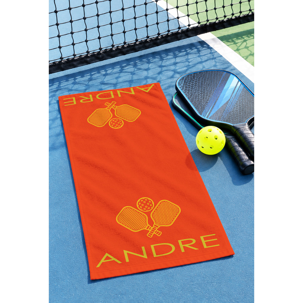 Personalized Pickleball Cooling Sports Towel with Name