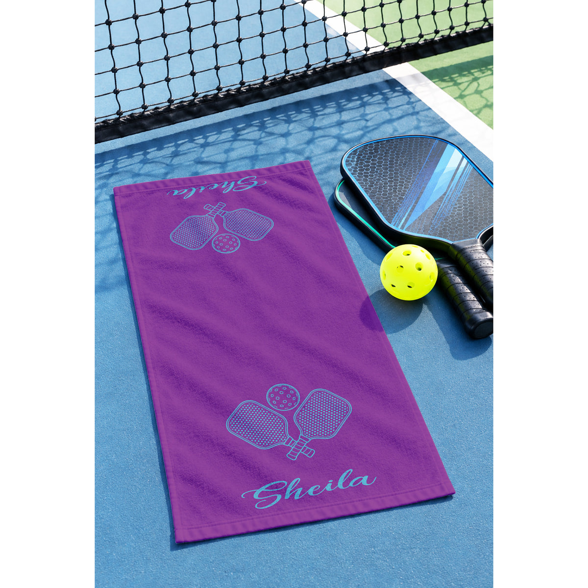 Personalized Pickleball Cooling Sports Towel with Name