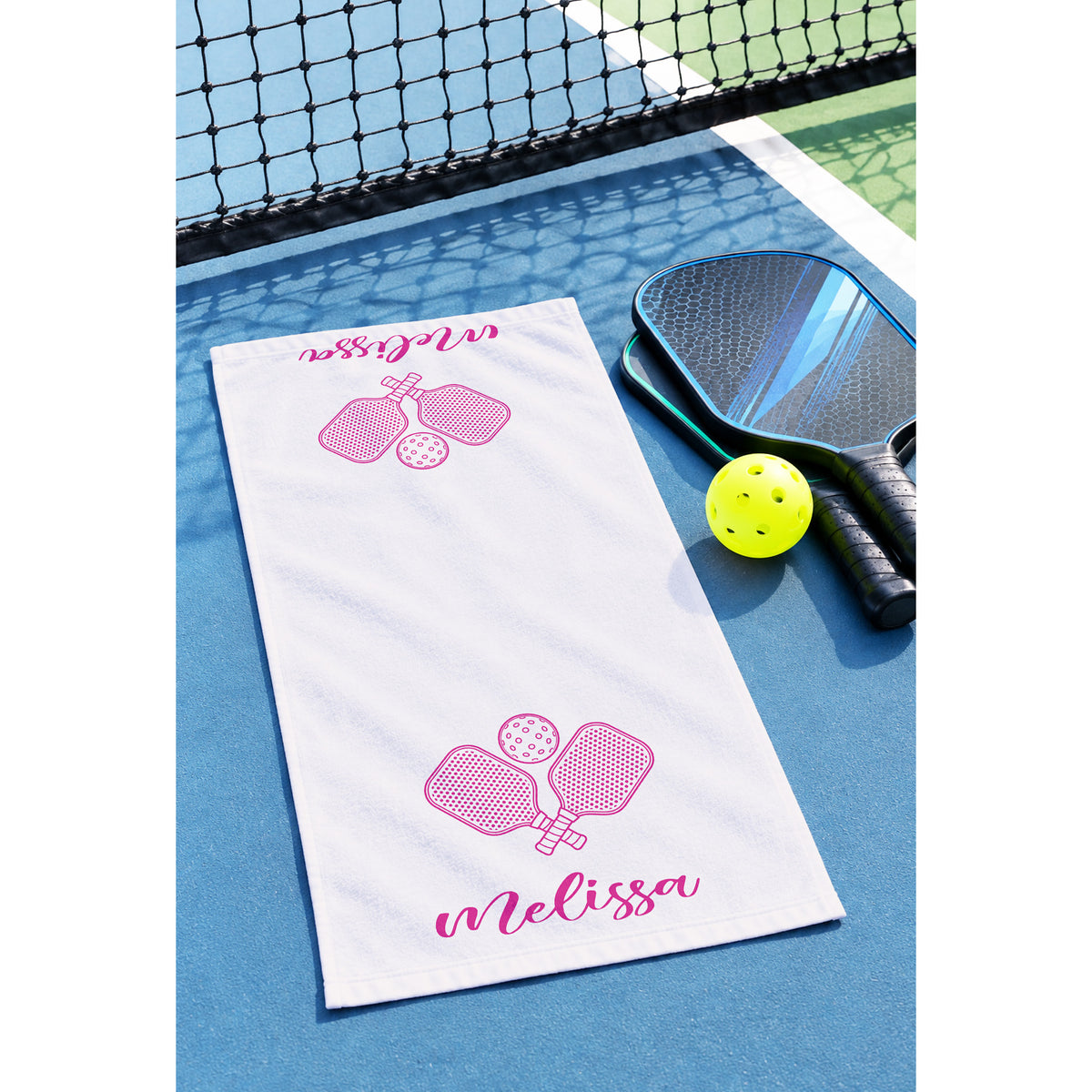 Personalized Pickleball Cooling Sports Towel with Name